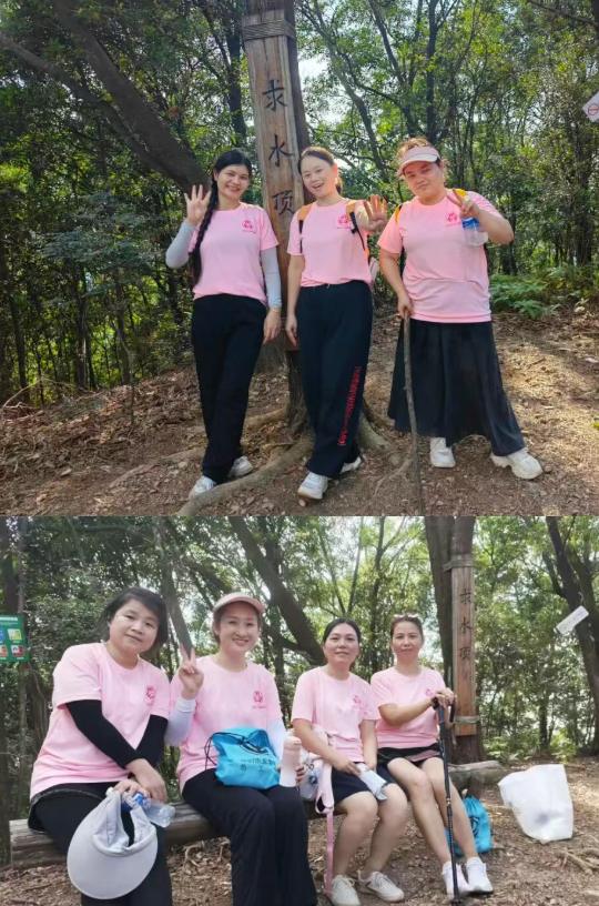 興千田集團女職工參加興富社區(qū)“健步新征程，巾幗綻芳華”徒步活動5